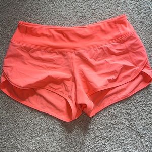Pink lulu shorts